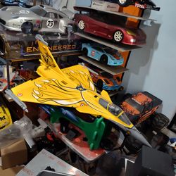 Big size EDF jet FMS Rafael EDF jet 80mm plug and play brand new already assembled