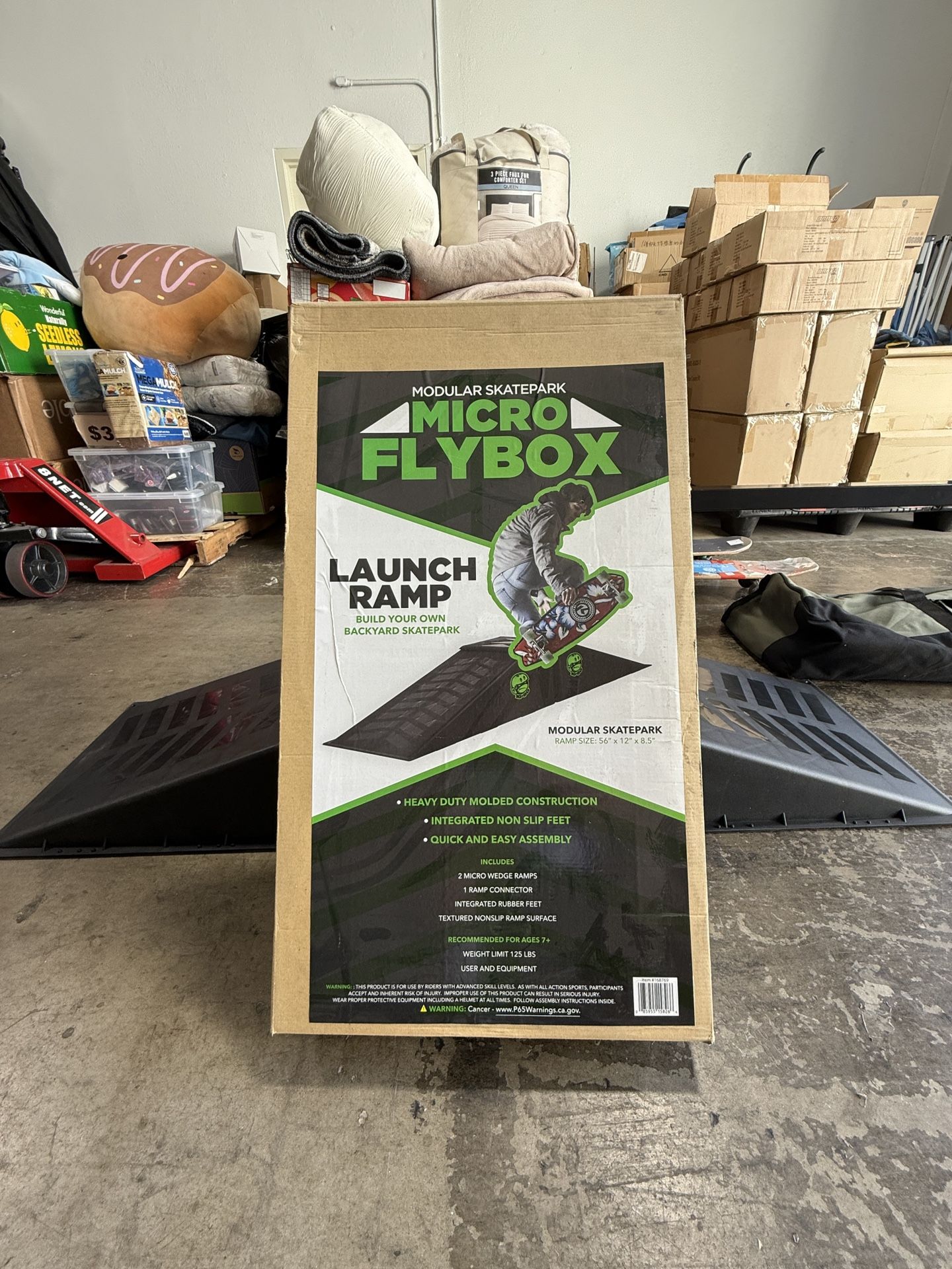 Ten-Eighty Micro Flybox Launch Ramp Set with 2 Connecting Ramps