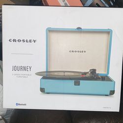 CROSLEY JOURNEY 3 Speed Portable Turntable