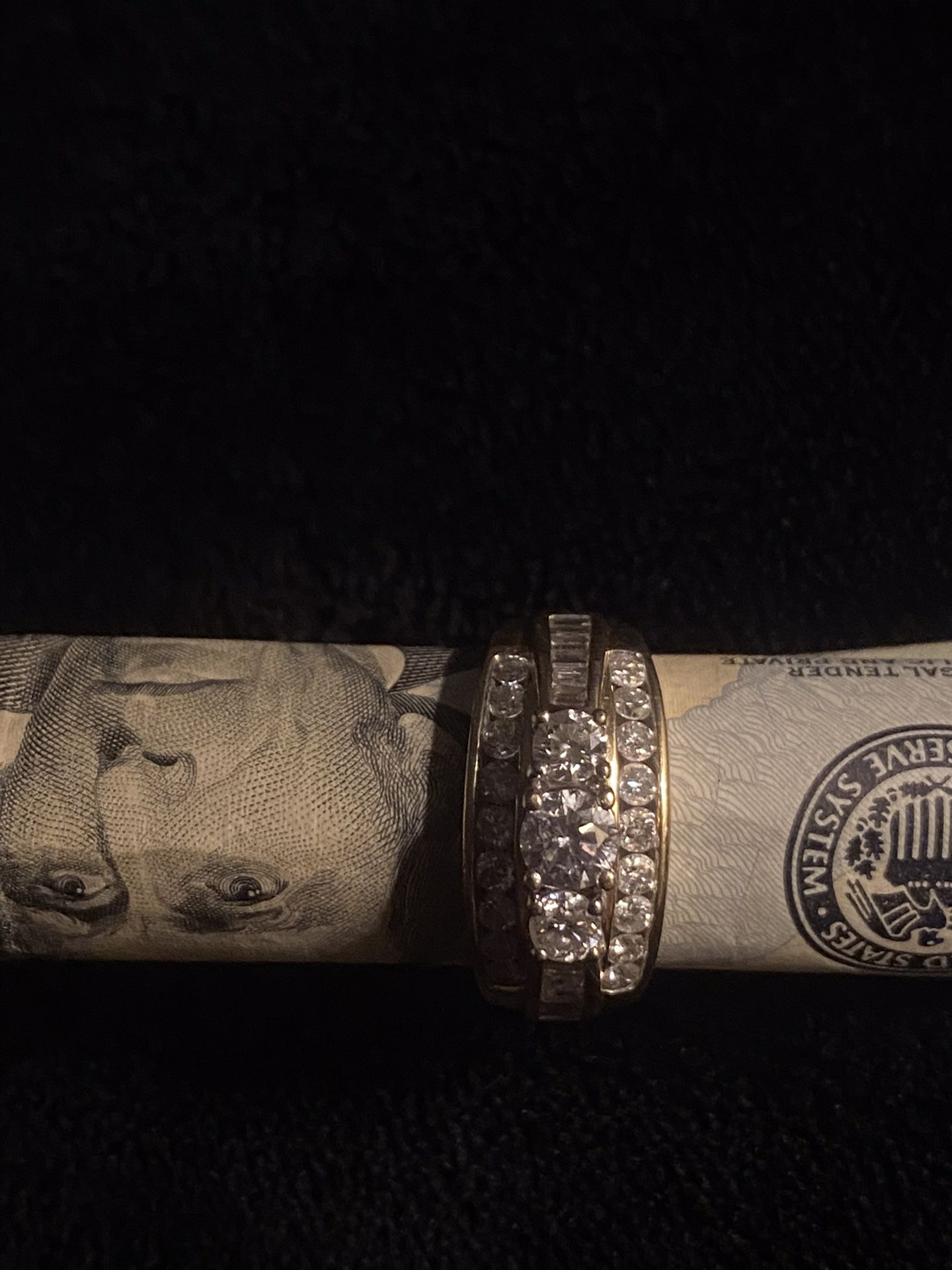 14k VVS Gold Diamond Ring 