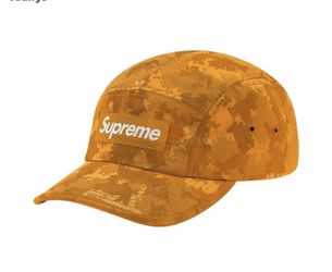 Supreme Satin Digi Camp Cap Orange