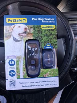 Petsafe Pro dog trainer with remote
