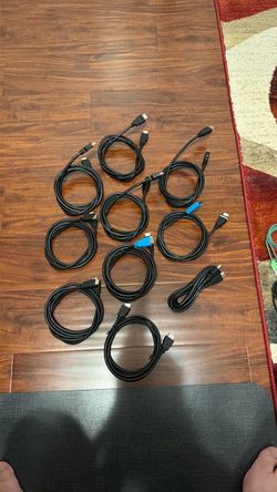 HDMI Cables!  USB Cables!  Apple Chargers!