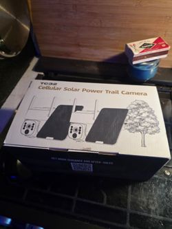 Cellular Solar Power Trail Camera