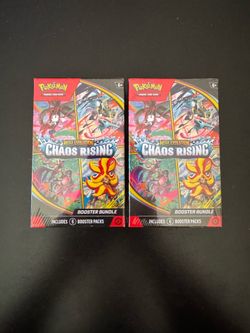 Pokemon Chaos Rising Booster Bundle