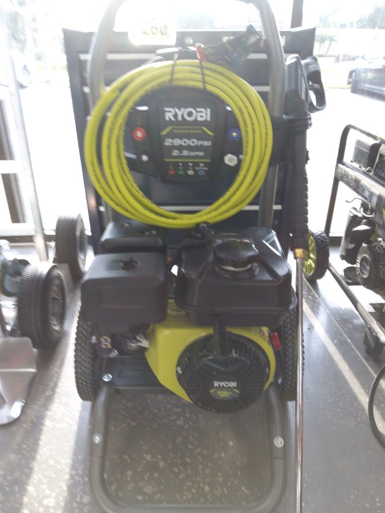 Ryobi Ry(contact info removed)psi 2.5gpm Pressure Washer