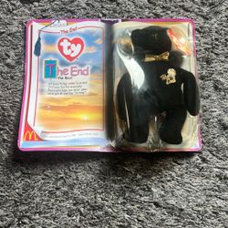 2000 McDonald’s Ty The End The Bear Teenie Beanie Babies