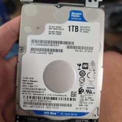 1tb HDD Hard drive For Laptop Desktop Or PlayStation 