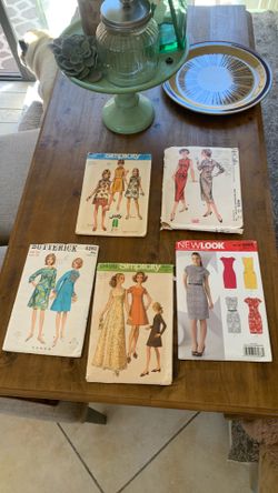 Groovy!  Lot of vintage patterns