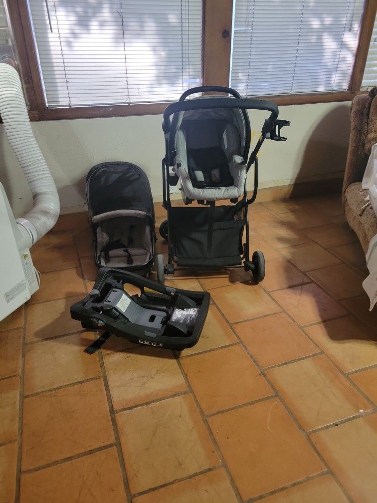 Baby stroller and car seat