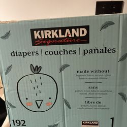 Diapers 192 Size 1 Kirkland Brand