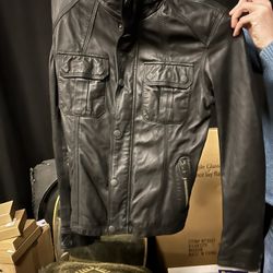 Men’s Ted Baker Leather Jacket- Size 2
