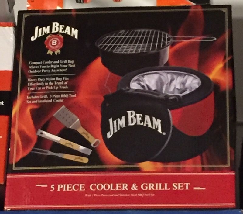 Jim Beam BBQ 5 Piece Grill Set
