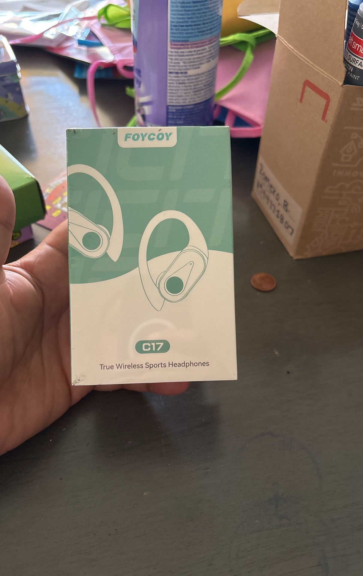 True Wireless Sports Headphones 