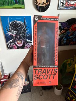 Travis Scott 10 Year Anniversary Collectible Action Figure