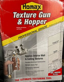 Homax Pro Gun and Hopper for Spray Texture Repair