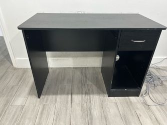 Black desk 22 x 44