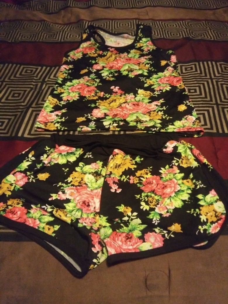Summer short set