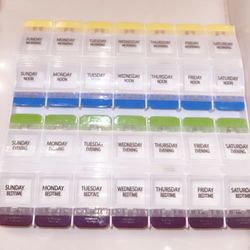 Monthly Pills Organizer 