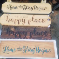 Wood Sign