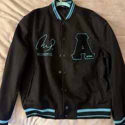 Zara Varsity Bomber Jacket