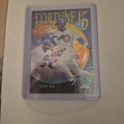 Sammy Sosa Topps Chrome