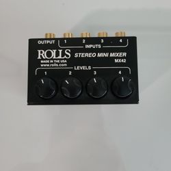 Rolls MX42 Stereo Mini Mixer