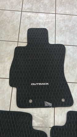 Outback Subaru carpet mats