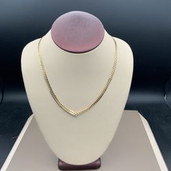 CUBAN NECKLACE 14KT 10.1 GRAMS 20"
