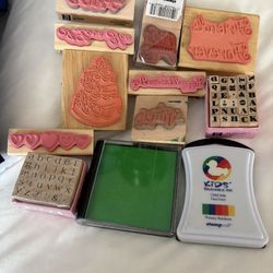 Stamps And Ink For Stamps