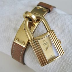 Hermès Kelly Lock Watch — Vintage 1990s Made in Switzerland | Size: S | Ref. KE1.201