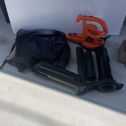 BLACK+DECKER 12 AMP 250 MPH 400 CFM Corded Electric 3-In-1 Backpack Leaf Blower, Vacuum & Mulcher