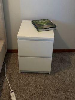 Two drawer night stand