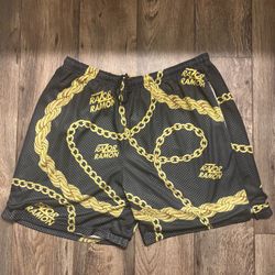 WWE Chalk Line Razor Ramon Retro Chain Shorts Size 2XL