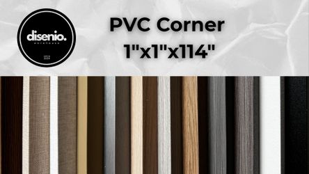 PVC Corner 1"x1"x114"
