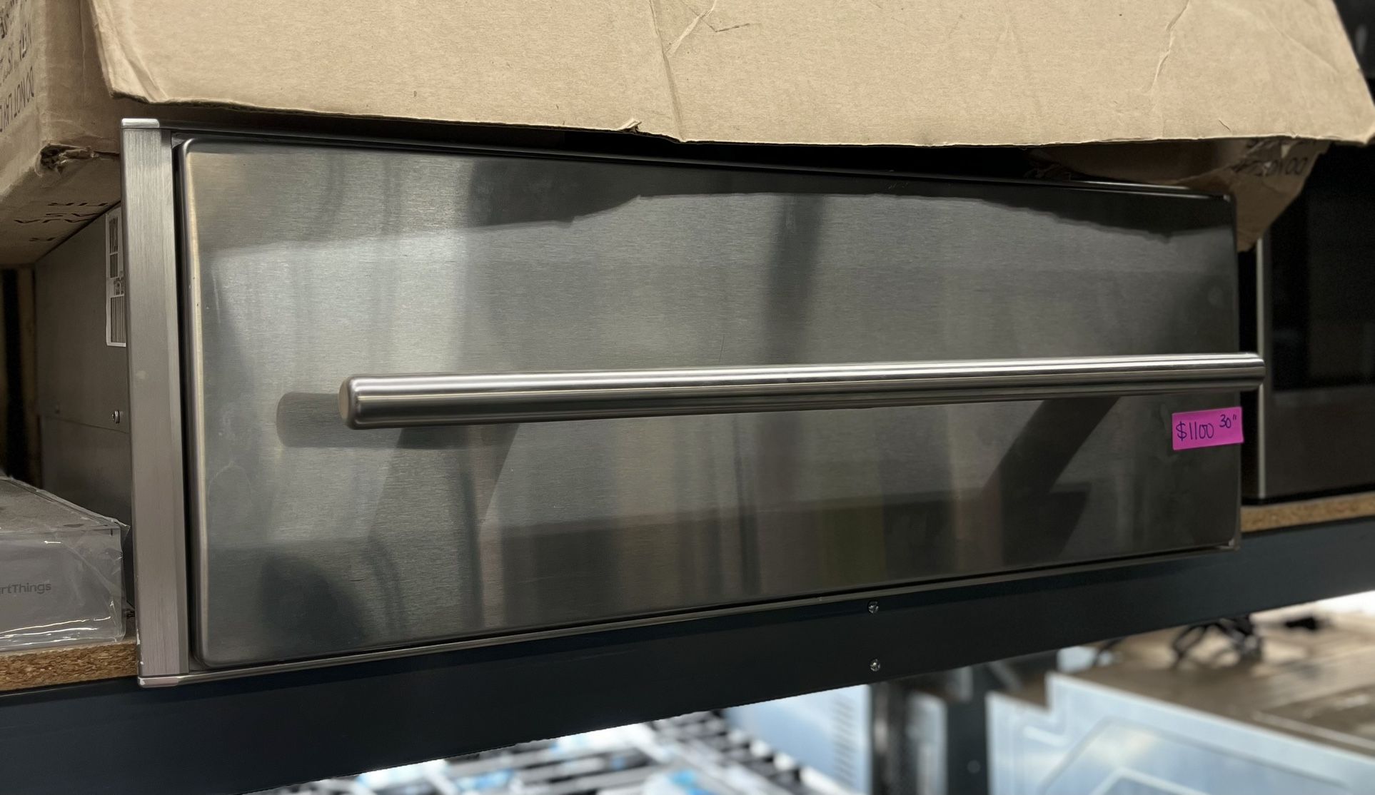 Stainless Steel Wolf 30” Warming Drawer
