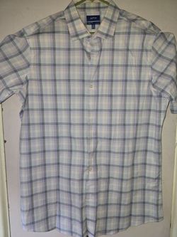 Mens Short Sleeve Button Up