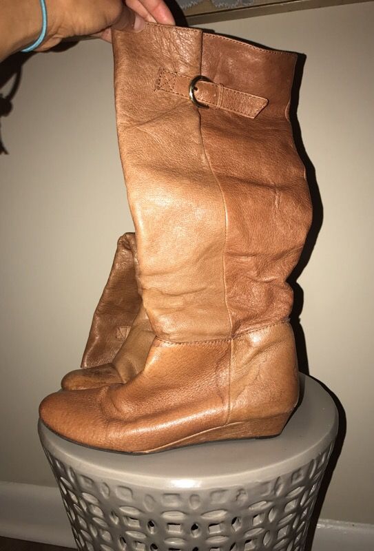 Nine West chestnut boots