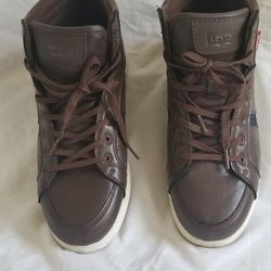 Levi's Boys High Top Sneaker Boots - Size 6