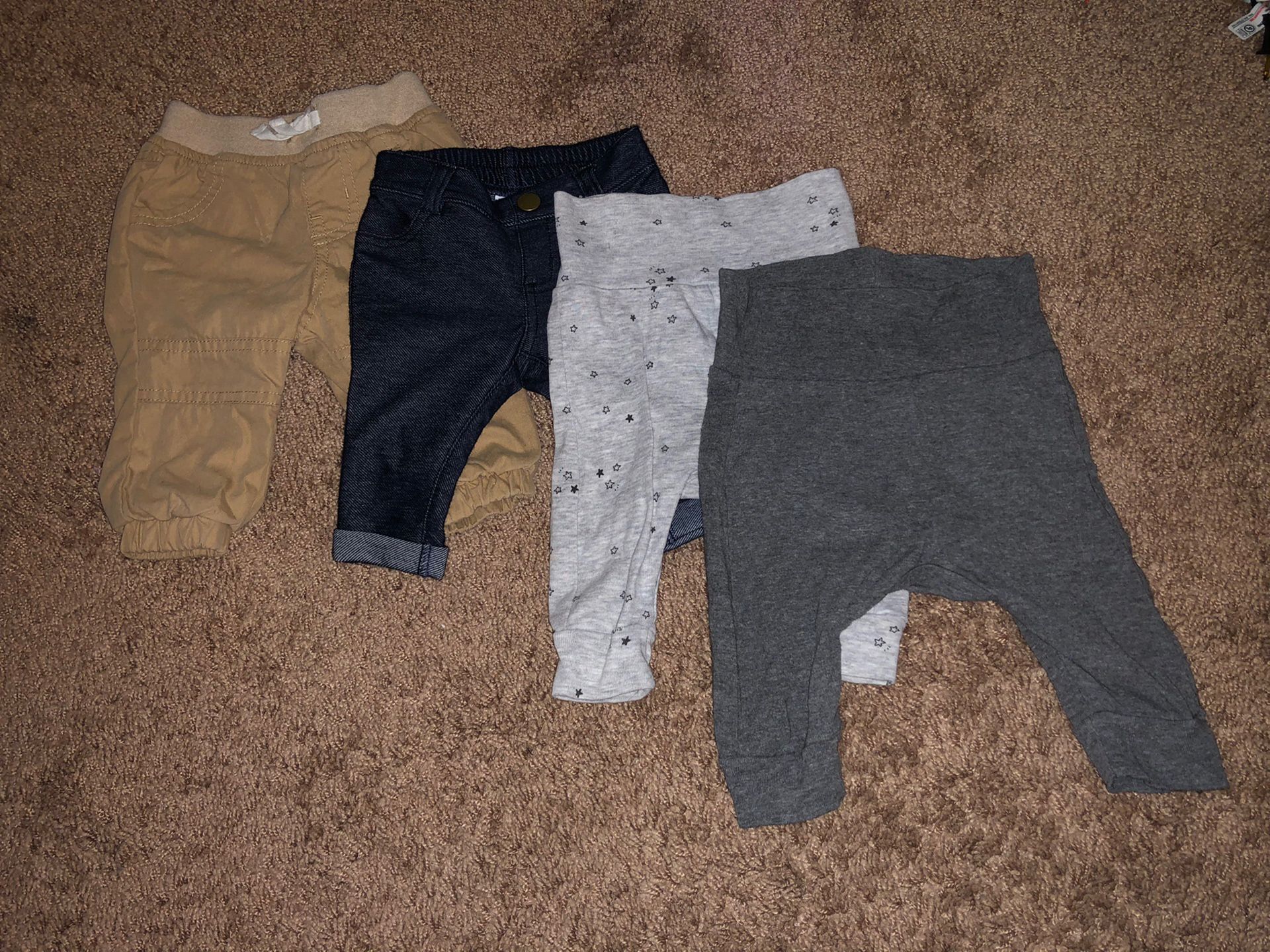 Baby Boy Pants 0-3 Months 
