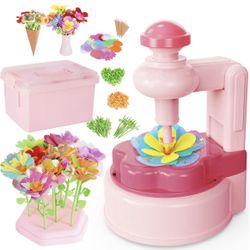 Brand New DIY-Crafts for Kids-Toys for Ages 4-13-Arts and Crafts for Kids-Develop Children's Critical Thinking Skills-Girls-Gifts-Fabric Flower Bouque