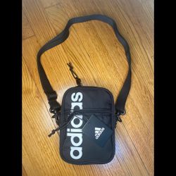 Adidas Core Festival Crossbody Unisex Shoulder Bag Black/White