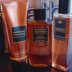 Bath And Body Works Mahogany Teakwood 
