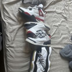 3 Pairs Of Jordans