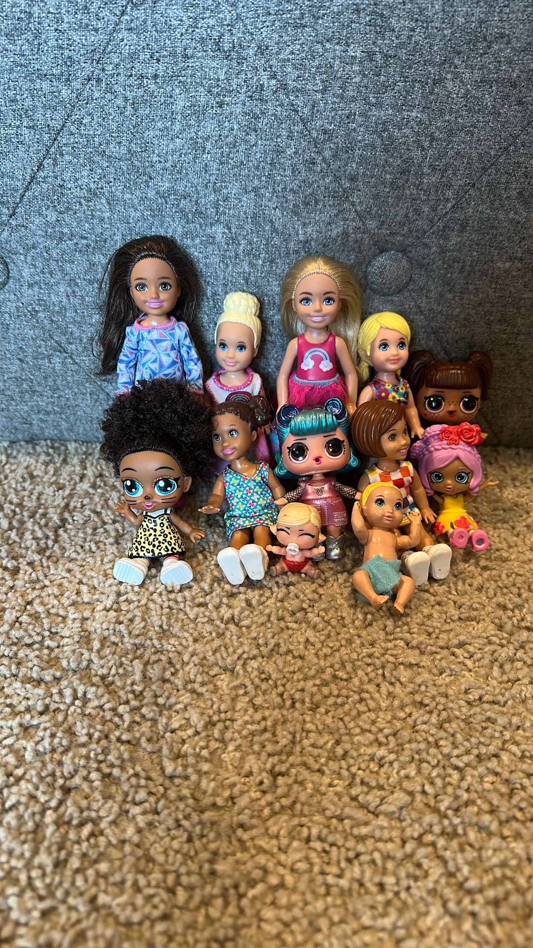 Barbies, LOL Dolls, Tons Of Kids With Clothes