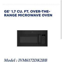 Brand New GE over The Counter Microwave 