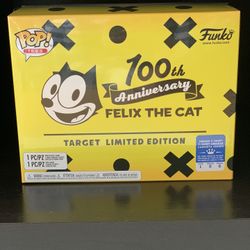 Funko Pop Felix The Cat Set With Shirt New