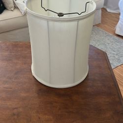 Antique Silk Lampshade 