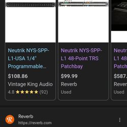 Neutrik Nys-spp-l1 Patchbay (2)