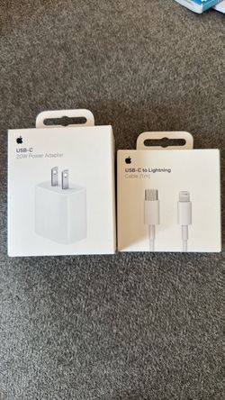 Brand new Apple power adapter and cable